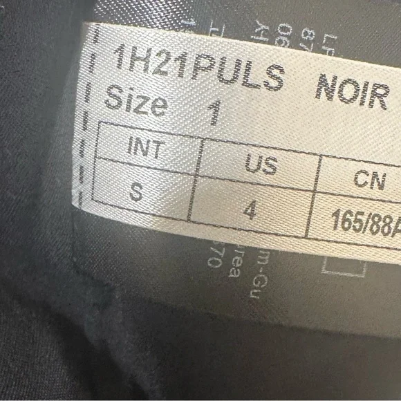 Ba&sh pulse printed mini dress black white - Picture 7 of 8